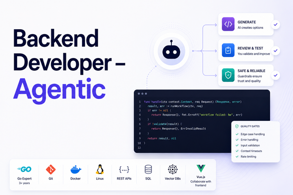 Backend Developer - Agentic